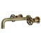 Kingston Brass KS8023RX Two-Handle Wall Mount Tub Faucet, Antique Brass KS8023RX - alternate 1